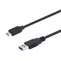 高柔性USB 3.0线缆，A型公头/Type-C公头，1米的图片
