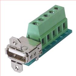 USB现场端接连接器， A型母头的图片