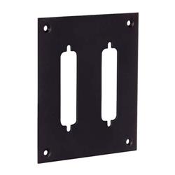 通用钢制子面板，带2个DB25/HD44孔的图片