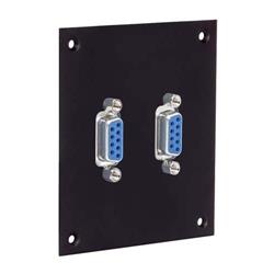 通用子面板，带2个DB9适配器的图片