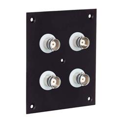 通用子面板，带4个BNC适配器，绝缘的图片