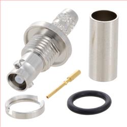 Ultra Tiny BNC Crimp Jack for Belden 1855A的图片