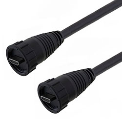 Waterproof HDMI length 1M的图片