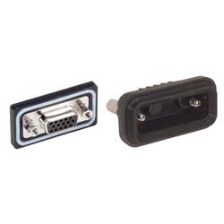 HD15防水母头连接器套件，带罩盖的图片