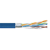 Cat6A F/UTP Dual Rated CM-LSZH 28AWG 4-Pair Stranded Slim-Line Blue, 1KFT的图片
