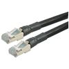 Cat6 Shielded Outdoor Patch Cable, RJ45/RJ45, Black, 225.0 ft的图片